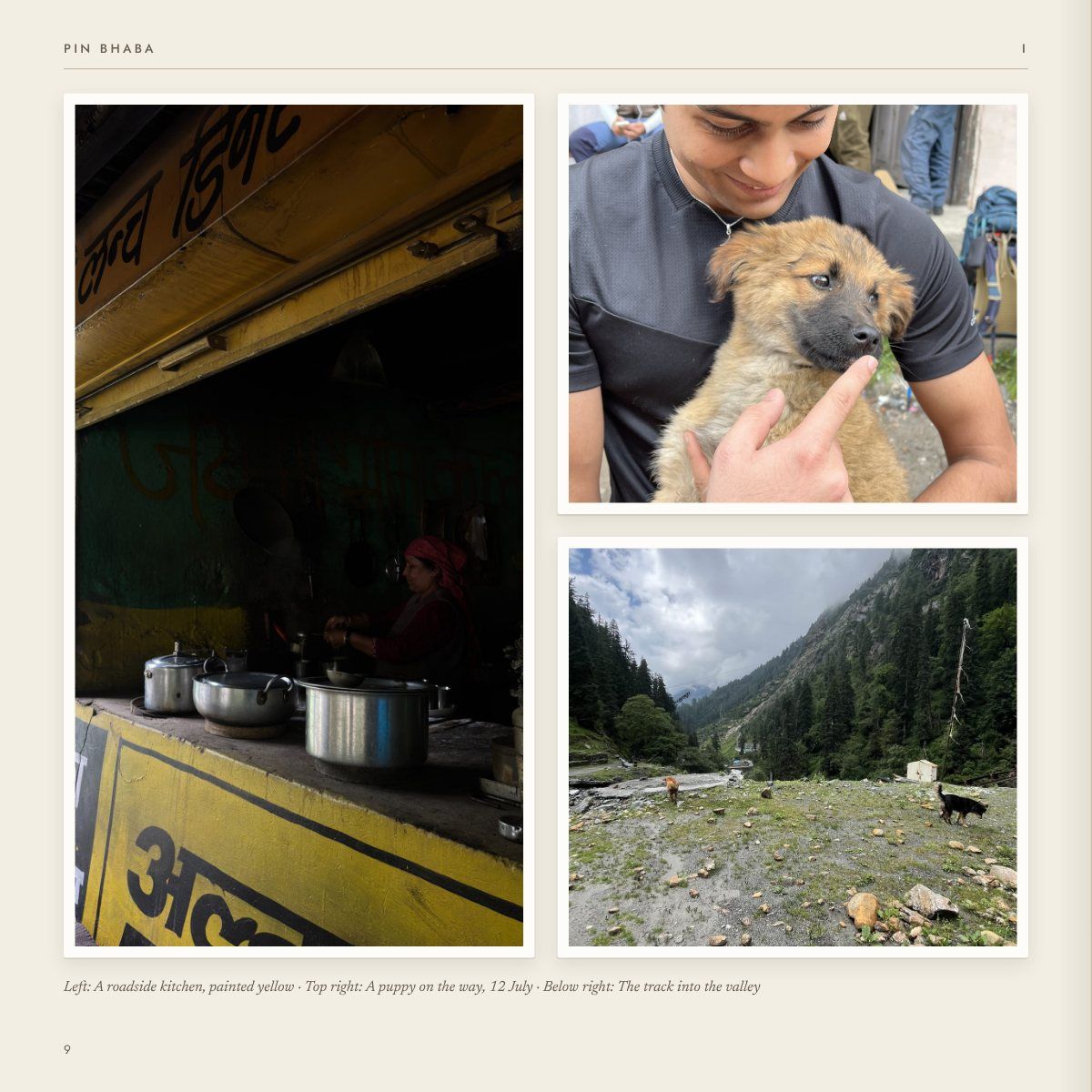 Photographs from 12 July, morning, page 13