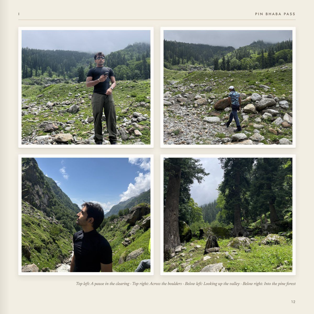 Photographs from 12 July, late morning, page 16