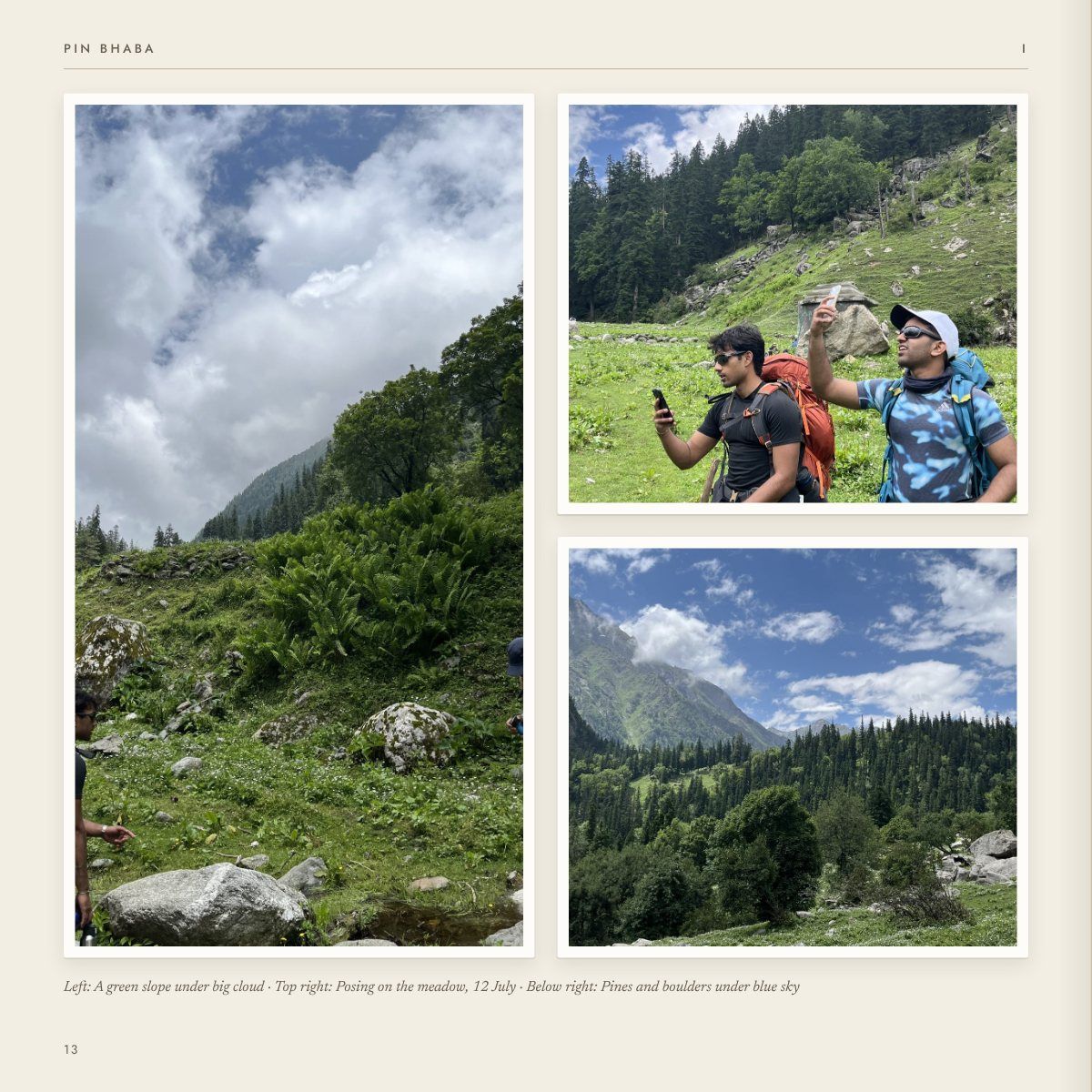 Photographs from 12 July, midday, page 17