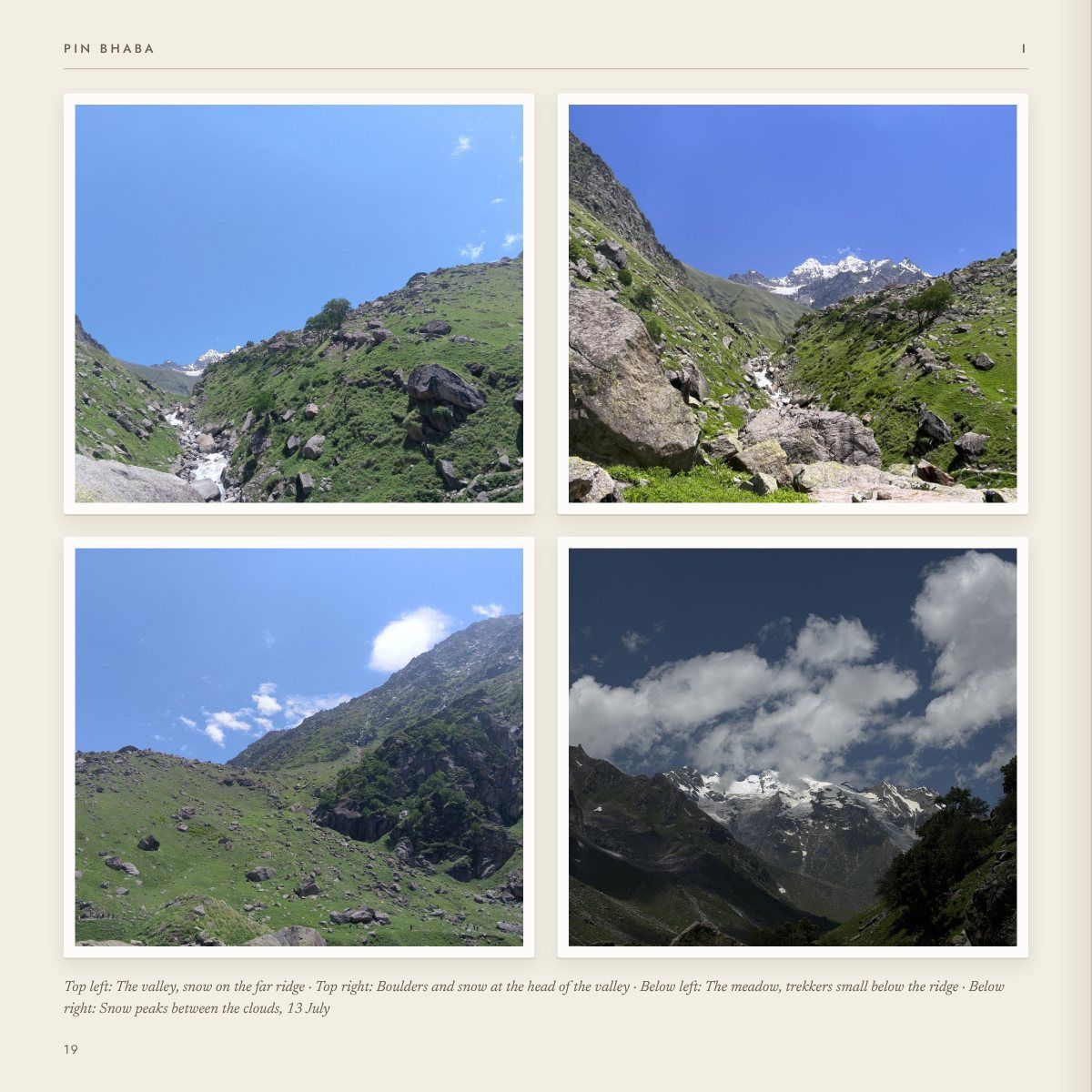 Photographs from 13 July, late morning, page 23
