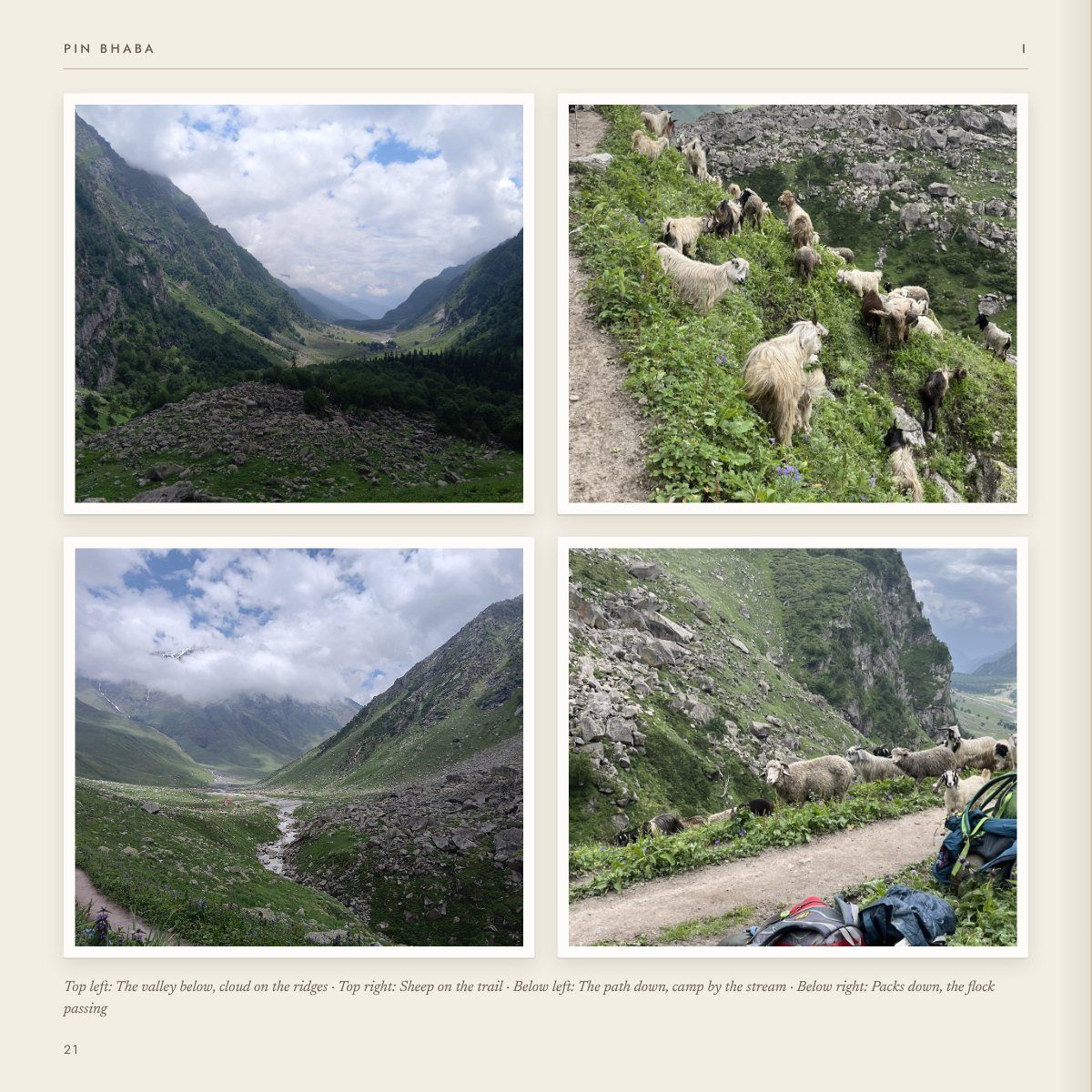 Photographs from 13 July, midday, page 25