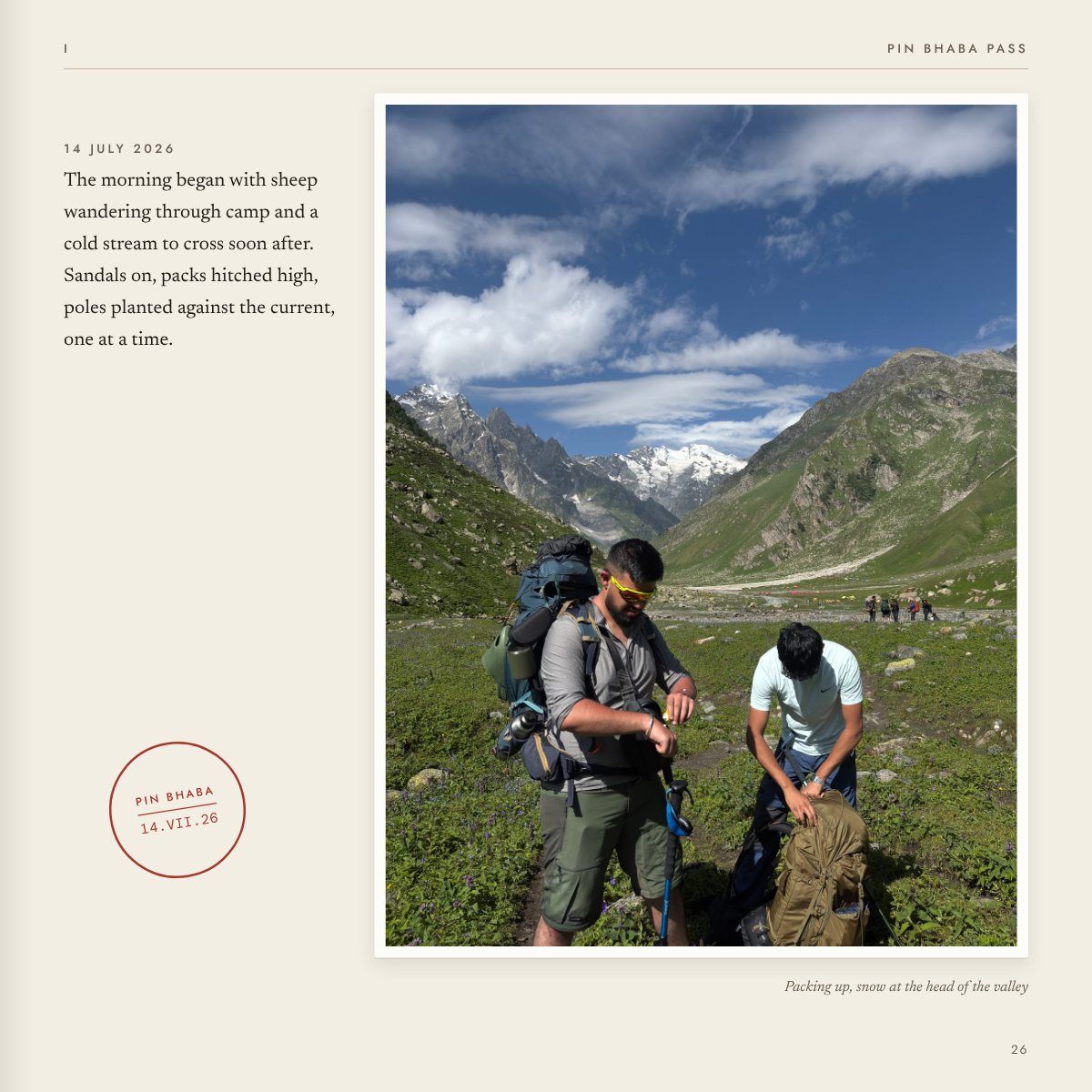 Photographs from 13 – 14 July, page 30